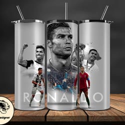 ronaldo tumbler wrap ,cristiano ronaldo tumbler design, ronaldo 20oz skinny tumbler wrap, design by nash designer 11