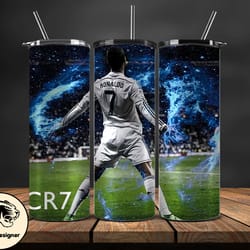 ronaldo tumbler wrap ,cristiano ronaldo tumbler design, ronaldo 20oz skinny tumbler wrap, design by nash designer 12