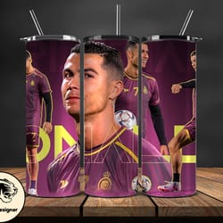 ronaldo tumbler wrap ,cristiano ronaldo tumbler design, ronaldo 20oz skinny tumbler wrap, design by nash designer 14