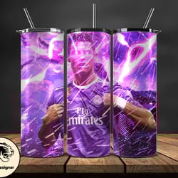 ronaldo tumbler wrap ,cristiano ronaldo tumbler design, ronaldo 20oz skinny tumbler wrap, design by nash designer 17