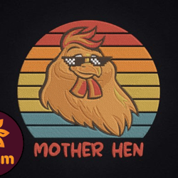 funny mama hen chicken mom mothers day