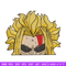 All Might Peeker Embroidery Design, Mha Embroidery, Embroidery File, Anime Embroidery, Anime shirt, Digital download.jpg
