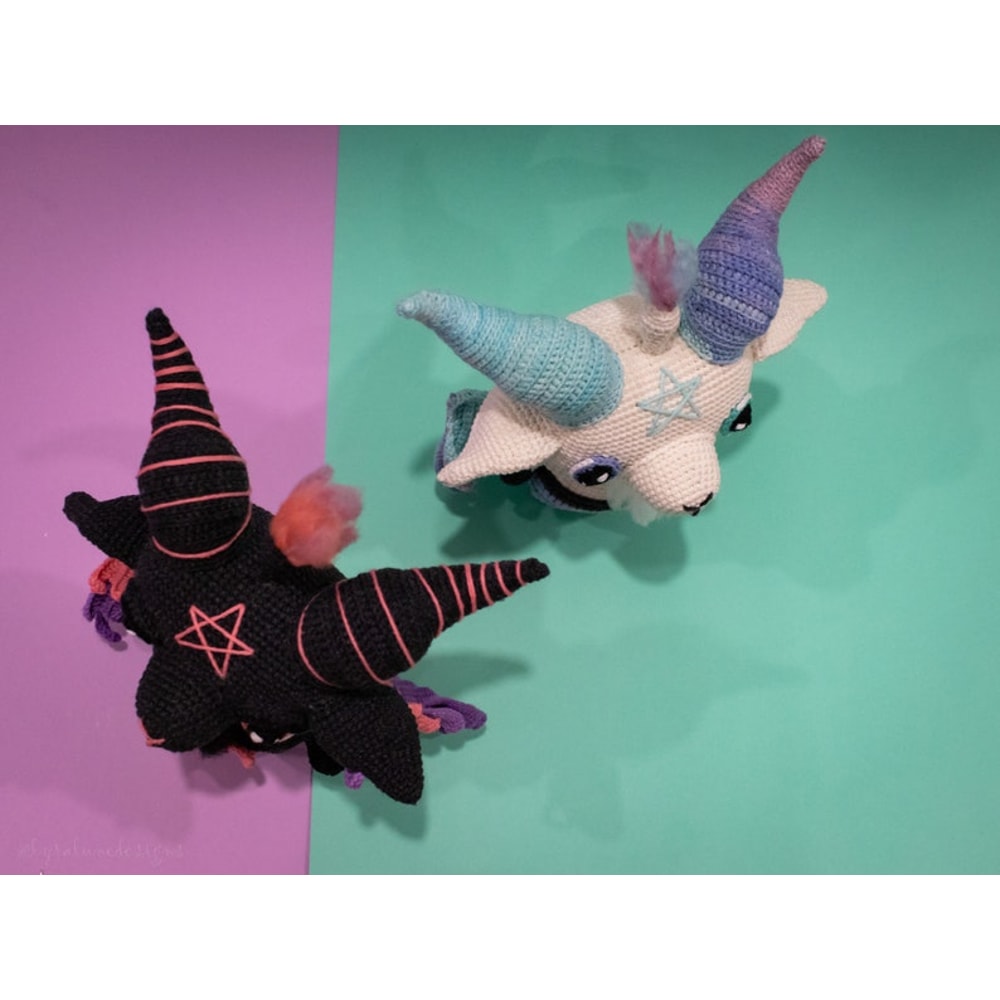 Crochet Pattern Baphomet Amigurumi Pattern PDF English US By Lyra Lune 2