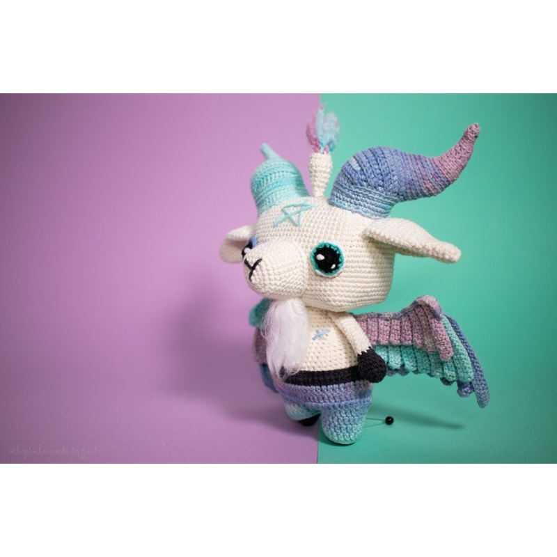 Crochet Pattern Baphomet Amigurumi Pattern PDF English US By Lyra Lune 3