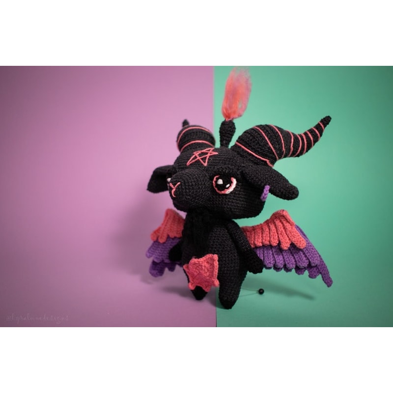 Crochet Pattern Baphomet Amigurumi Pattern PDF English US By Lyra Lune 6