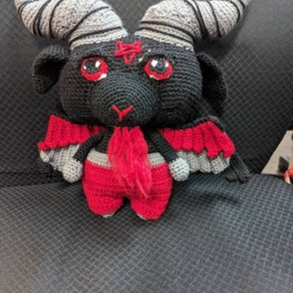 Crochet Pattern Baphomet Amigurumi Pattern PDF English US By Lyra Lune 15