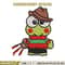 Keroppi Freddy Krueger Embroidery design, Horror Embroidery, horror design, Embroidery File, Digital download..jpg