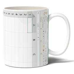for excel spreadsheet table lovers - worker gift idea for coworker, accounting, boss, friend