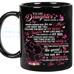 to my daughter mugs father and daughter mugs from daddy on birthday, mothers day graduation, valentines day