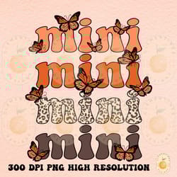 retro mini butterfly png, digital download shirt retro sublimation,retro kids png,mini png,trendy png,toddler png design