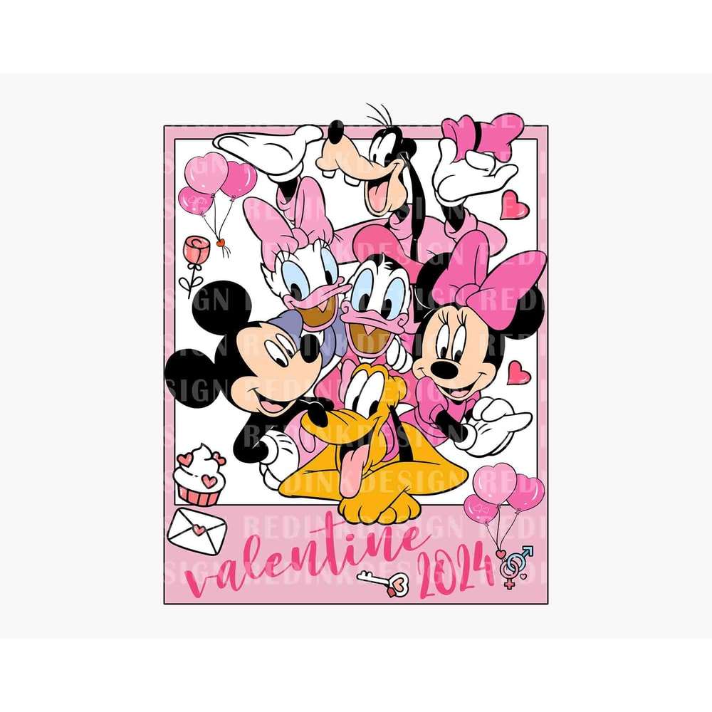 Happy Valentine's Day SVG, Valentine Mouse And Friends Svg, Valentine Heart Svg, Honey Moon Holiday Svg, Valentine Couple Svg, Cricut File.jpg