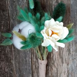 Dried handmade flowers bouquet/ winter bouquet by hand/ floral arrangements/ home decor/ gift for her/ holidays gifts