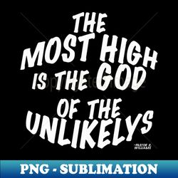 God of the Unlikelys - Artistic Sublimation Digital File - Bring Your Designs to Life