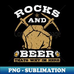 Rocks Beer Design for Geology Student Rockhound - Exclusive PNG Sublimation Download - Instantly Transform Your Sublimation Projects