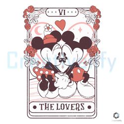 Mickey and Minnie Lovers SVG Valentines Day File