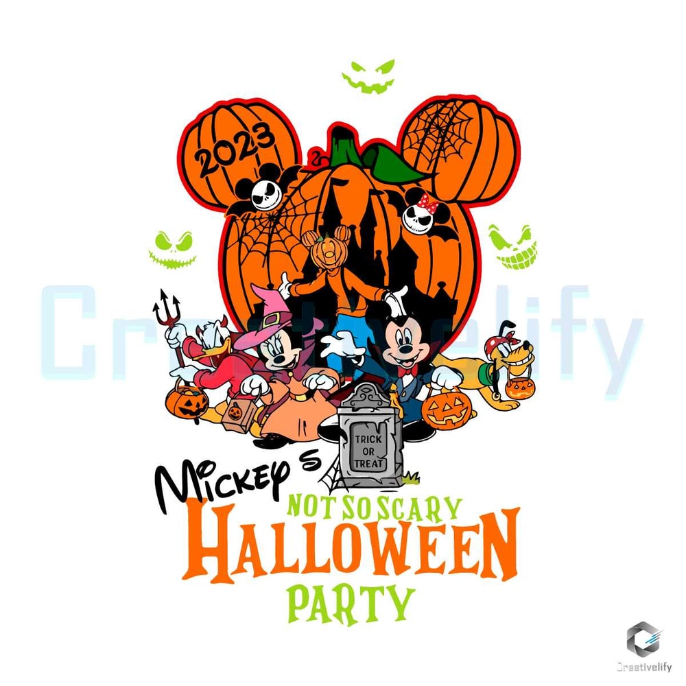 Mickey's Not So Scary Halloween Party 2023 SVG Disney Halloween File.jpg
