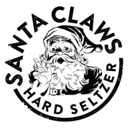 santa claws hard seltzer svg christmas vintage file