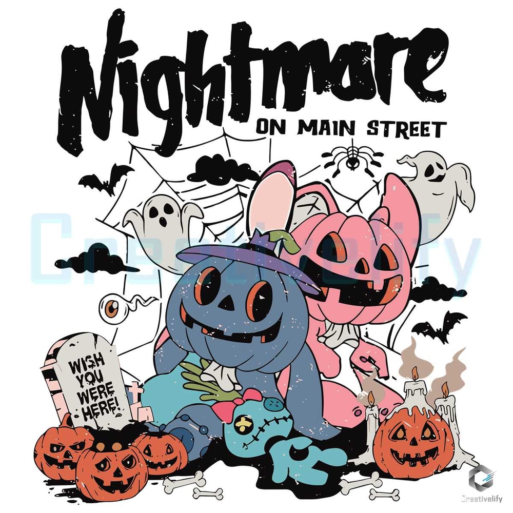 Stitch Angel Halloween SVG Nightmare On Main Street File.jpg