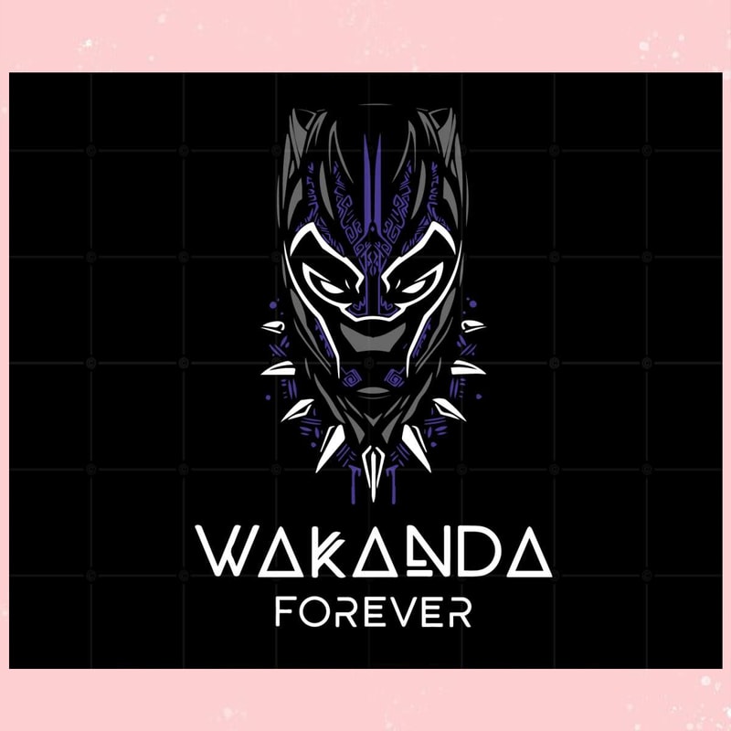 Wakanda Forever Black Panther 2 Svg Graphic Designs Files.jpg