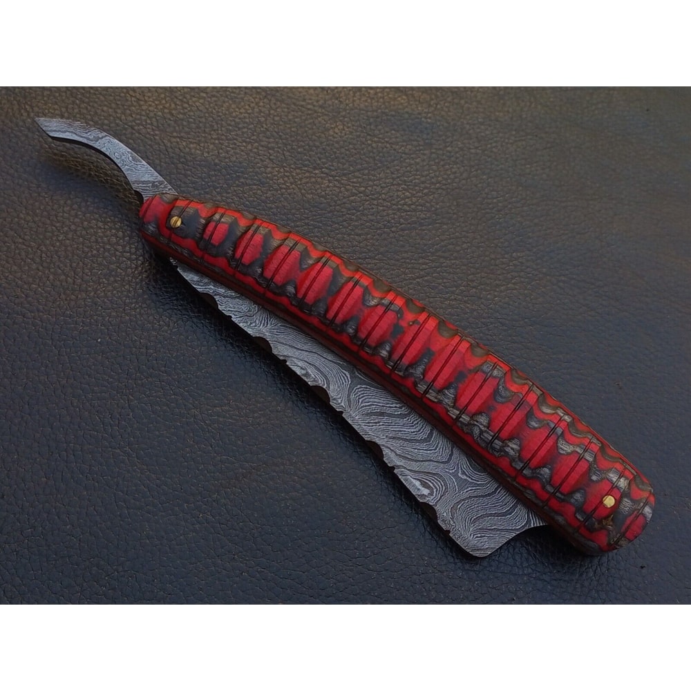 Buy Handmade Damascus Razor Knife near me