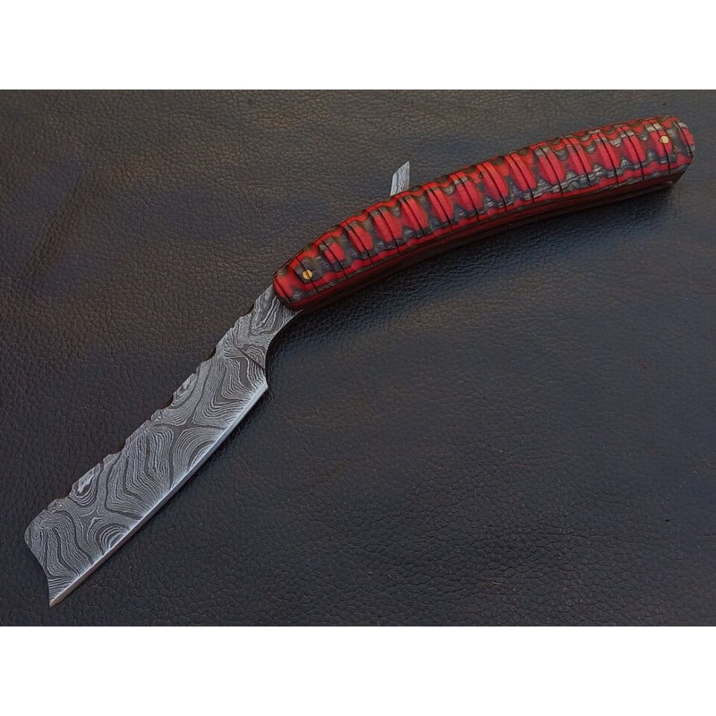 Buy Handmade Damascus Razor Knife near me
