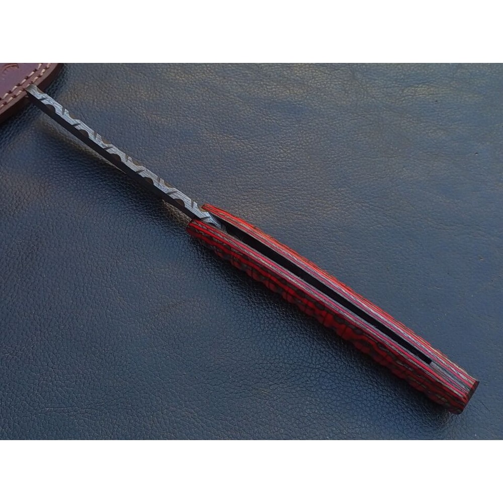 Buy Handmade Damascus Razor Knife near me