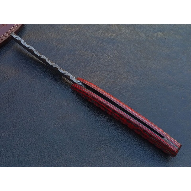 Buy Handmade Damascus Razor Knife near me