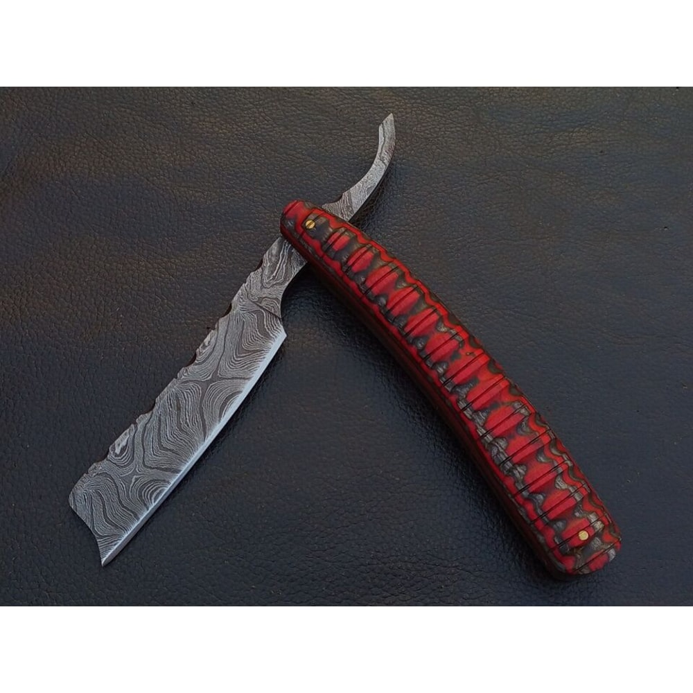 Buy Handmade Damascus Razor Knife near me