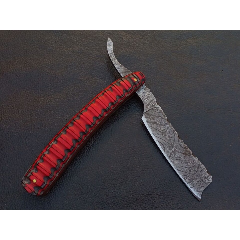 Buy Handmade Damascus Razor Knife near me