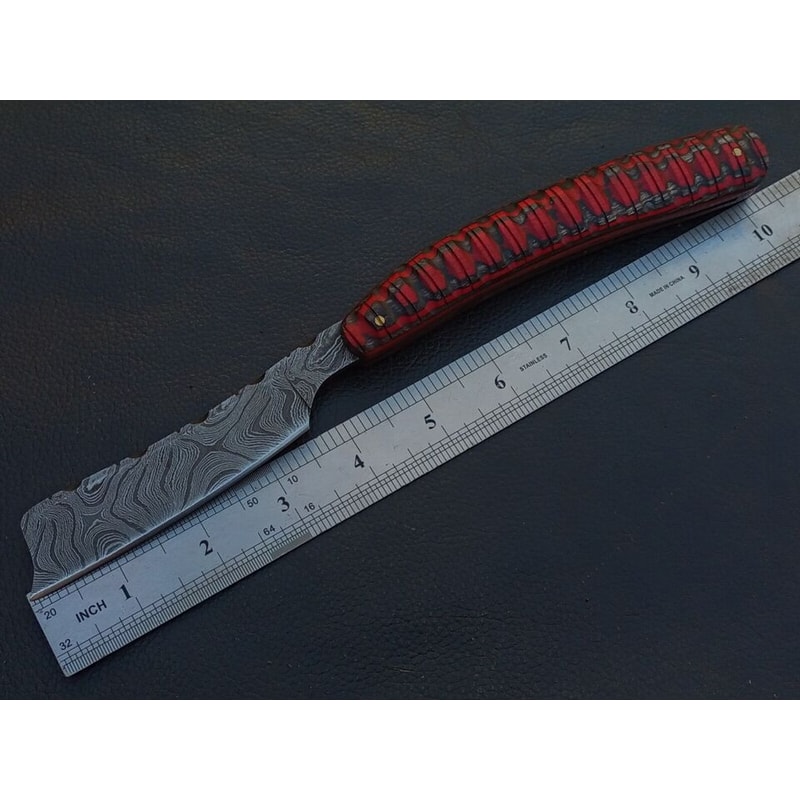 Buy Handmade Damascus Razor Knife near me