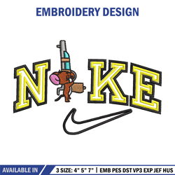 nike jerry embroidery design, tom jerry embroidery, nike design, embroidery shirt, embroidery file,embroidery design