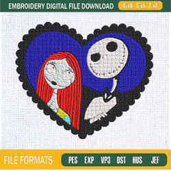 jack and sally couple embroidery designs, halloween machine embroidery design, m,embroidery design,embroidery svg,machin