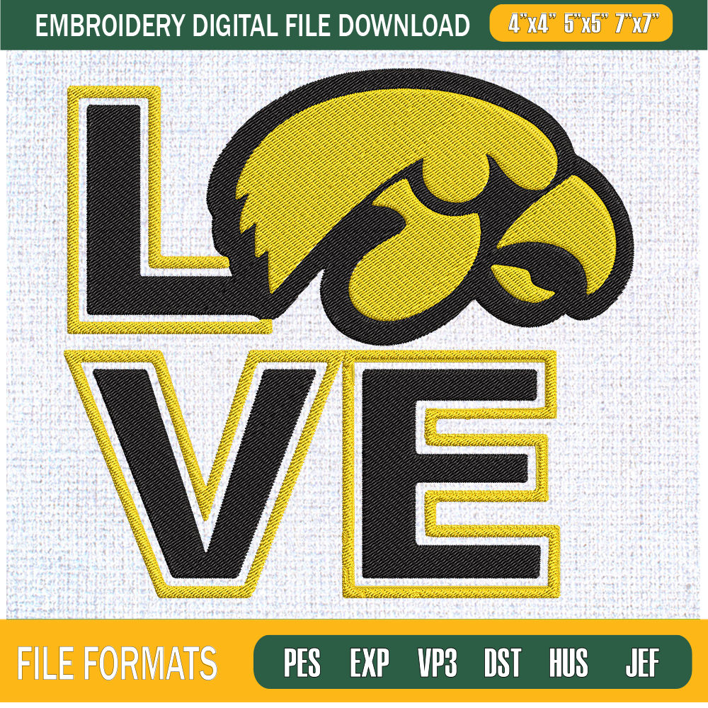 Logo Fight For Iowa Love Embroidery Designs, Fight For Iowa Machine Embroidery Design, Machine Embroidery Designs - Premium & Original SVG Cut Files.jpg