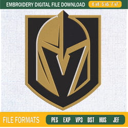 logo shield vegas golden knights embroidery designs, vegas golden knights machin,embroidery design,embroidery svg,machin