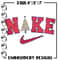 Nike christmas embroidery design, Logo embroidery, Nike design, Embroidery file, logo shirt, Instant download.jpg