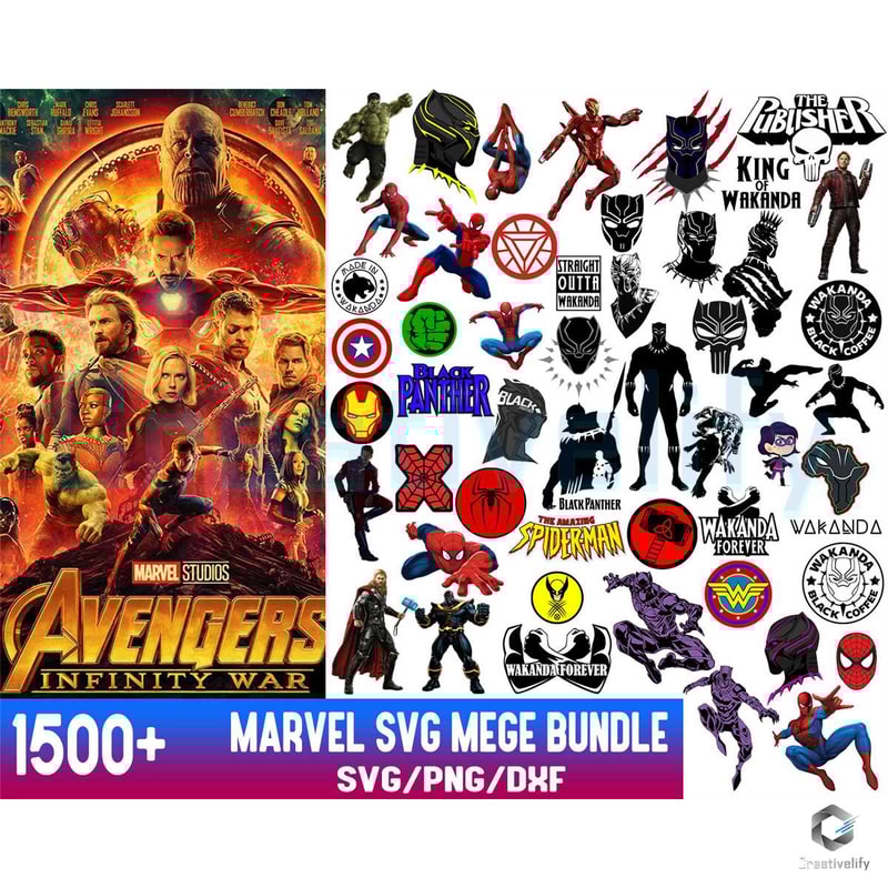 1500 Files Marvel Superhero Bundle SVG Digital Download.jpg