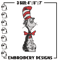 Cat in the Hat Logo Embroidery Design, Dr Seuss Embroidery, Embroidery File, Embroidery design, Digital download..jpg