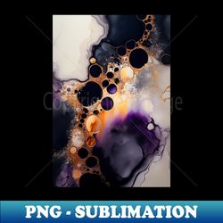 Fashion in Purple - Abstract Alcohol Ink Resin Art - High-Quality PNG Sublimation Download - Add a Festive Touch to Every Day