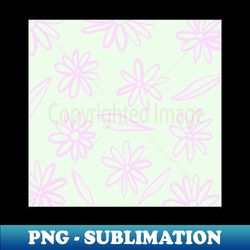 Flowers - Sublimation-Ready PNG File - Unleash Your Creativity