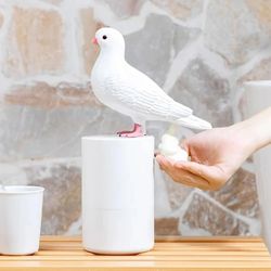 automatic pigeon-shaped foaming soap dispenser, touchless hand sanitizer for home & office