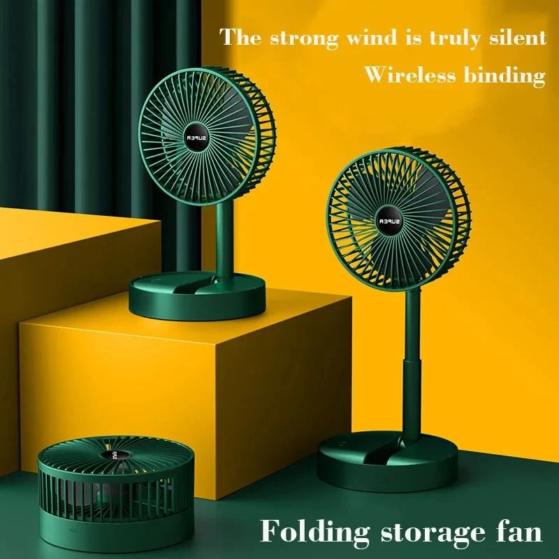 Foldable fan for small spaces