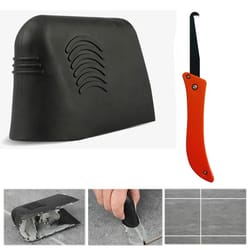 silicone manual caulking finisher tool, smooth scraper for polyurethane sealant, tile, wooden surfaces & brick repairs