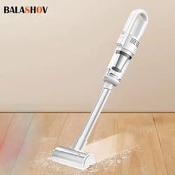 cordless handheld vacuum cleaner with hepa filter, high-power suction for car, home, and floor cleaning