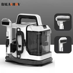 handheld carpet pet cleaner powerful vacuum cleaner for deep cleaning carpets, sofas & pet hair – portable spot cleaner