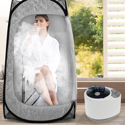 professional 3l sauna steamer, high-capacity steam generator for home spa, bath tub & relaxation