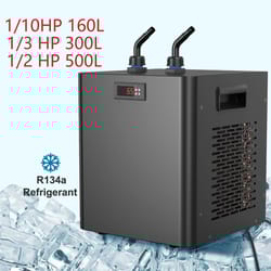 aquarium chiller hydroponic water cooler fish tank cooling system for axolotl reef shrimp coral fresh