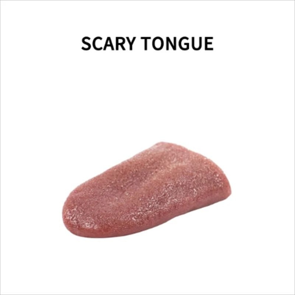 2 Pack Realistic Fake Tongue Stretchable Gag Joke Prank Toy For Magic Tricks Scary Funny Pranks 5