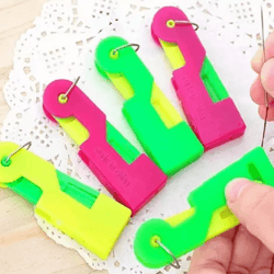 automatic needle threaders, easy thread guide tool for elderly & sewing enthusiasts