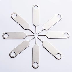 stainless steel sim card tray pin, universal key tool ejecting removal, needle opener ejector for smartphone