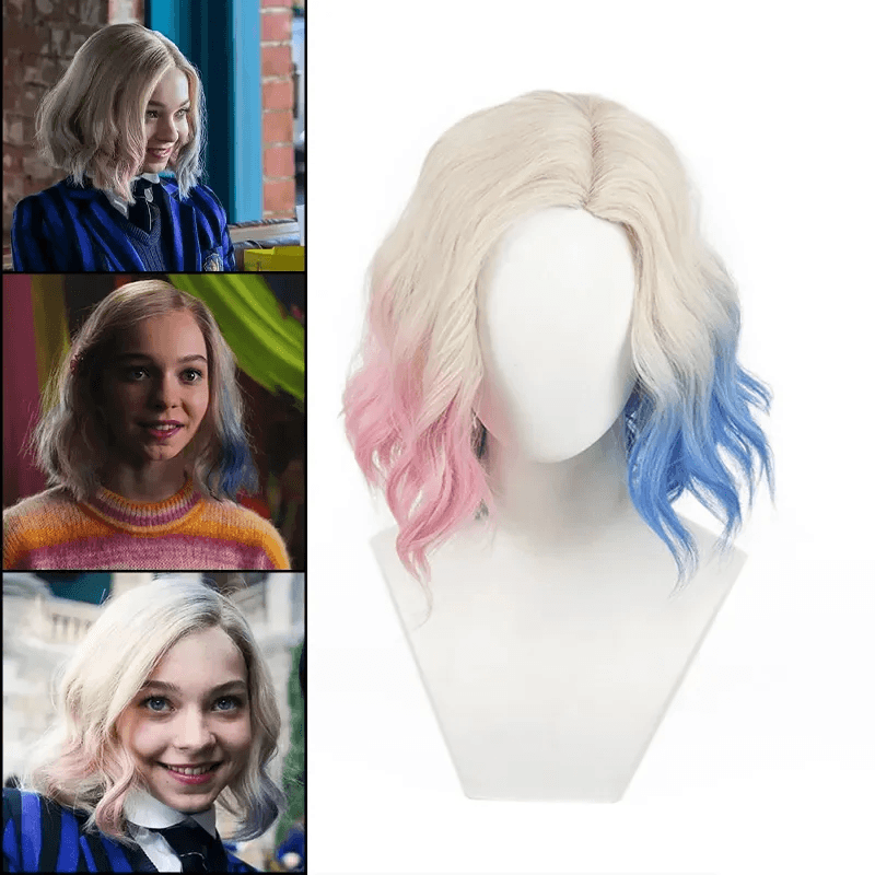 Wednesday Addams Enid Sinclair Cosplay Wig Wednesday Enid Sinclair Cosplay Wig Halloween Carnival P 0
